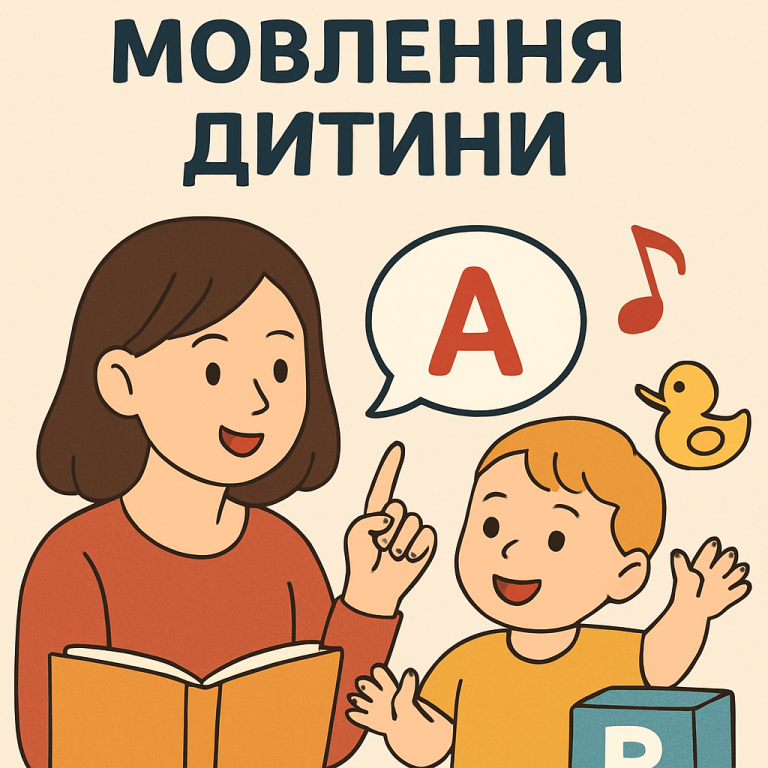 ЯК РОЗВИВАТИ МОВЛЕНННЯ ДИТИНИ